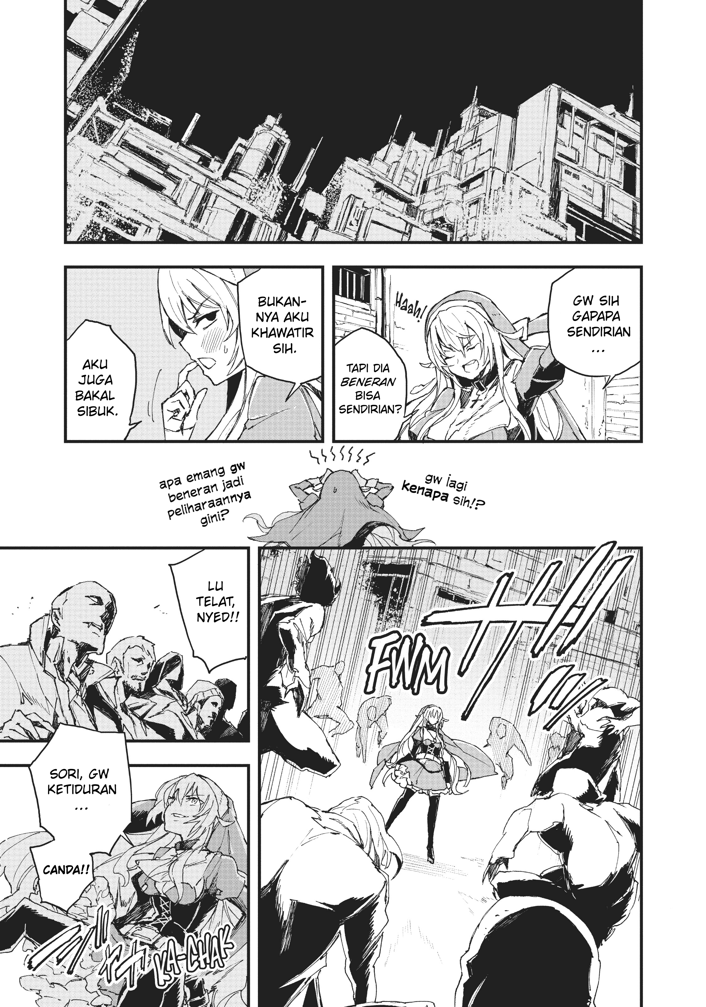 Gunbured x Sisters Chapter 6 - halaman 12