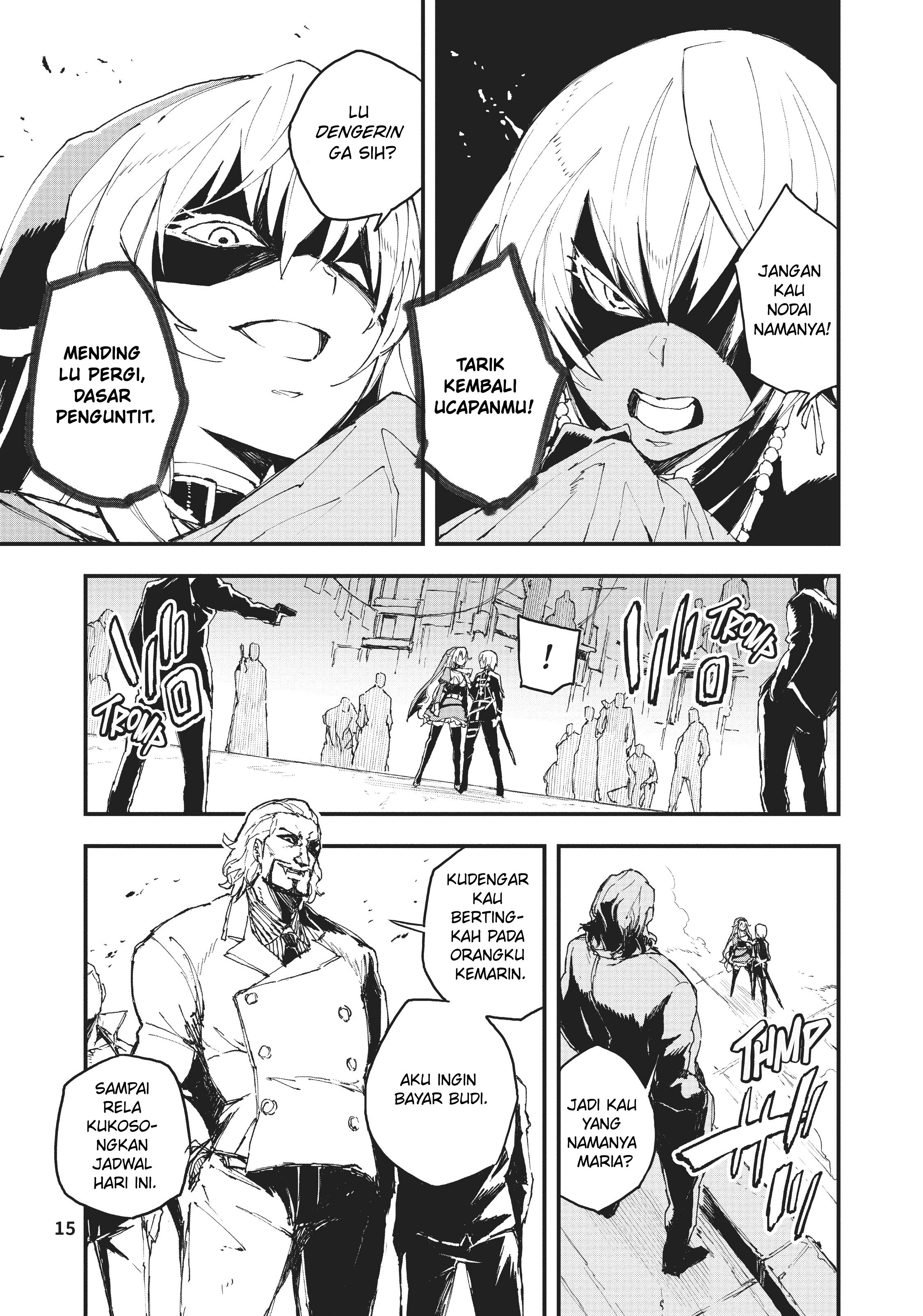 Gunbured x Sisters Chapter 6 - halaman 16