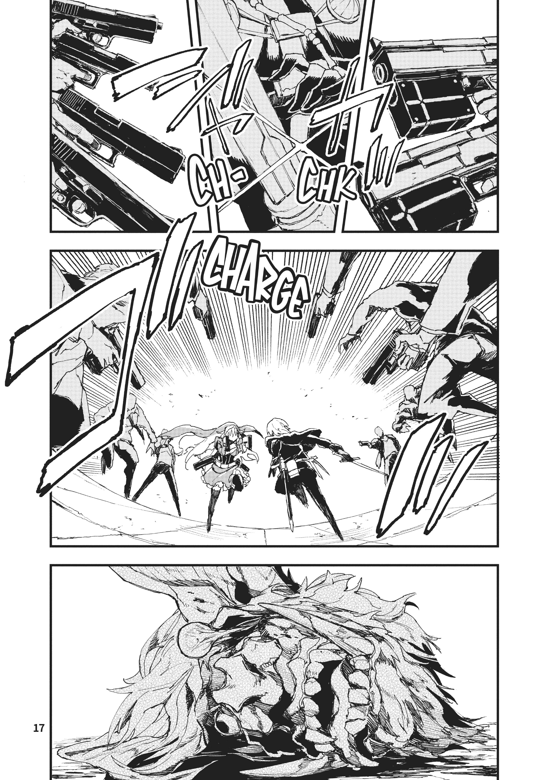 Gunbured x Sisters Chapter 6 - halaman 18