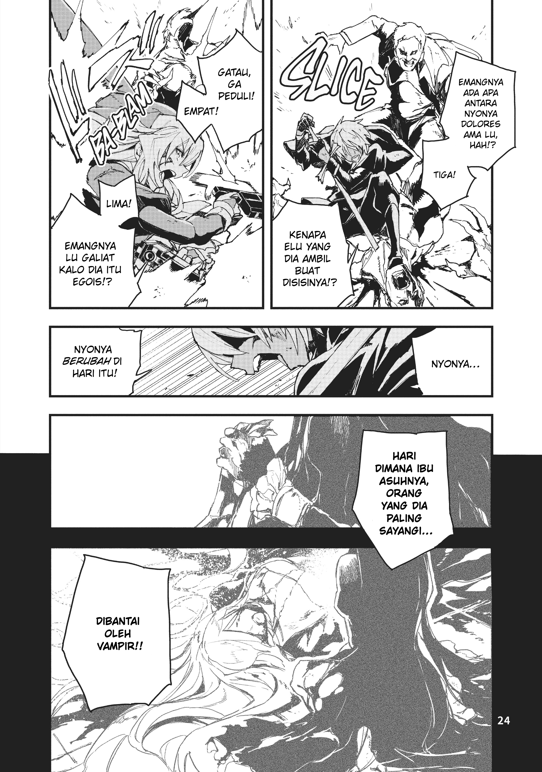 Gunbured x Sisters Chapter 6 - halaman 25