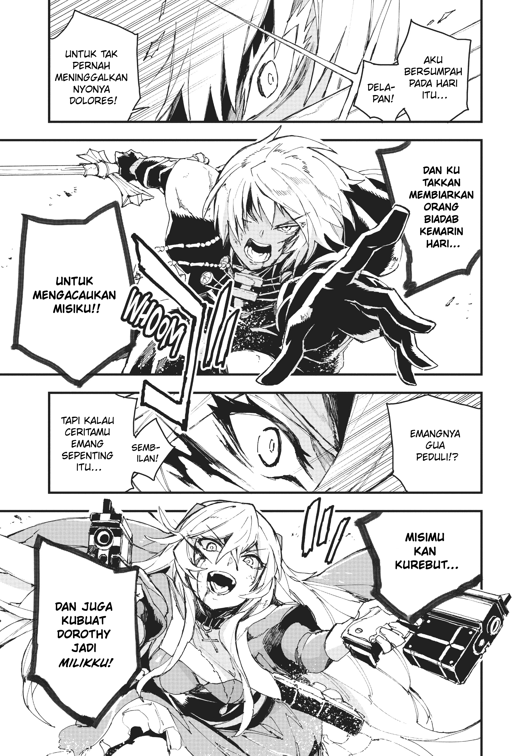 Gunbured x Sisters Chapter 6 - halaman 28