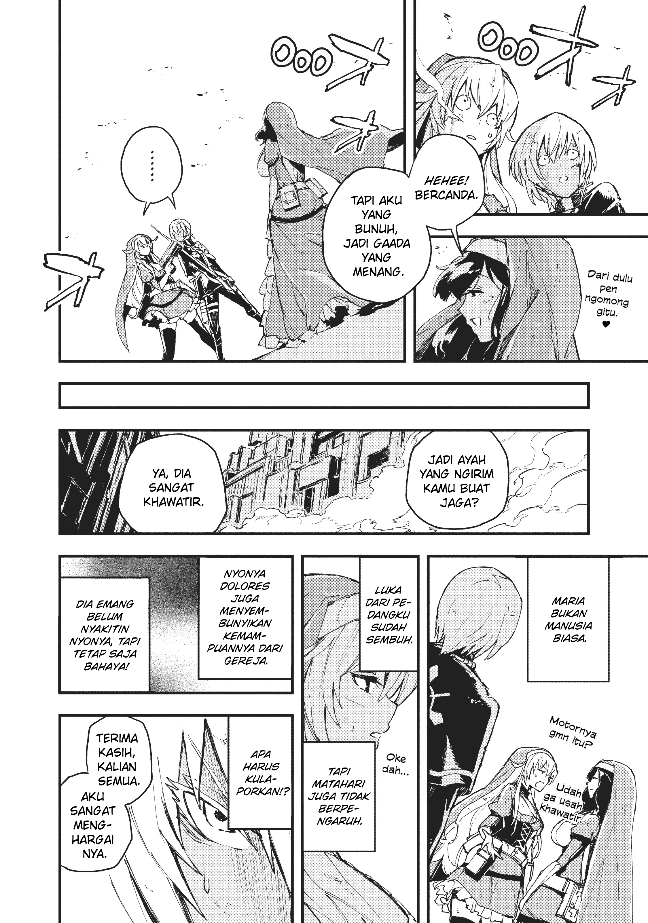 Gunbured x Sisters Chapter 6 - halaman 32