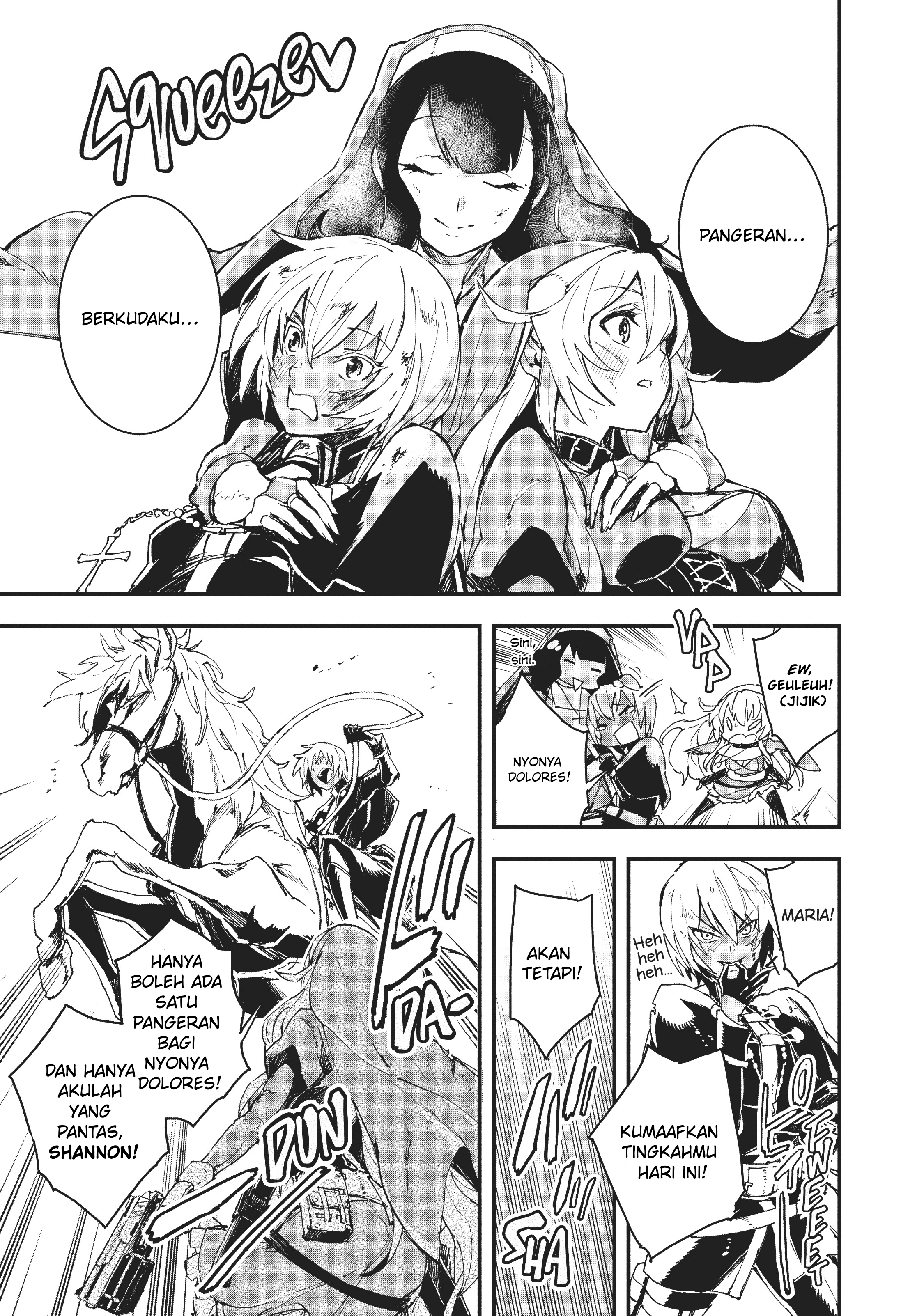 Gunbured x Sisters Chapter 6 - halaman 33