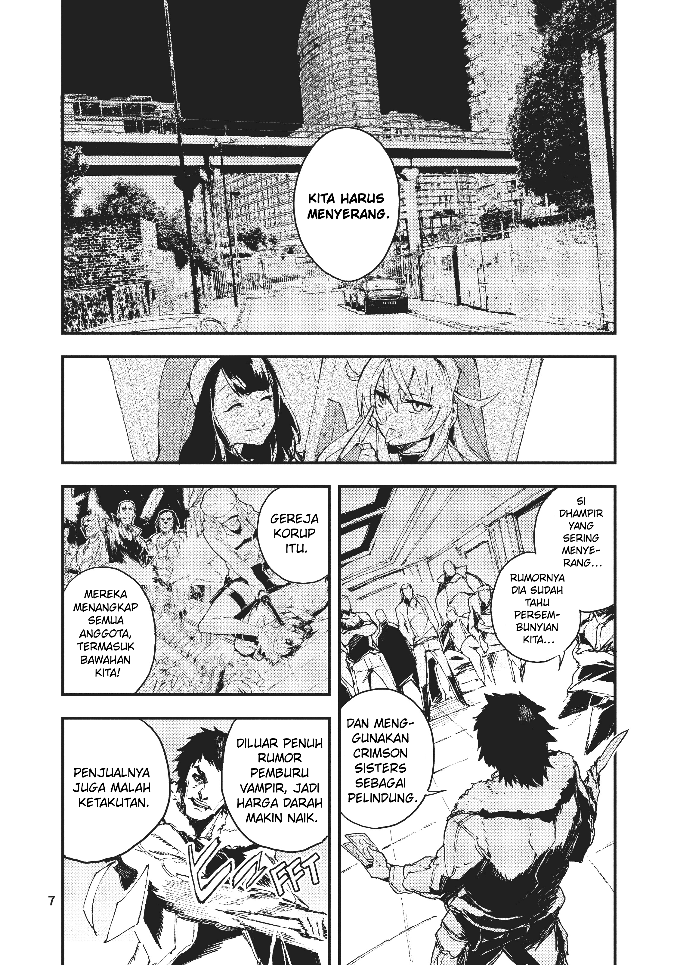 Gunbured x Sisters Chapter 6 - halaman 8