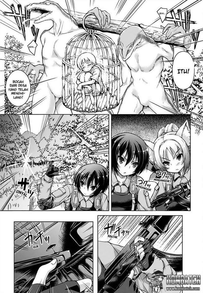 Gunota ga Mahou Sekai ni Tensei Shitara, Gendai Heiki de Guntai Harem o Tsukucchaimashita!? Chapter 1 - halaman 11