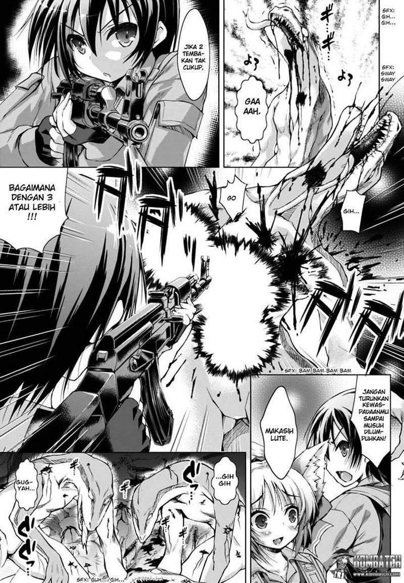 Gunota ga Mahou Sekai ni Tensei Shitara, Gendai Heiki de Guntai Harem o Tsukucchaimashita!? Chapter 1 - halaman 15