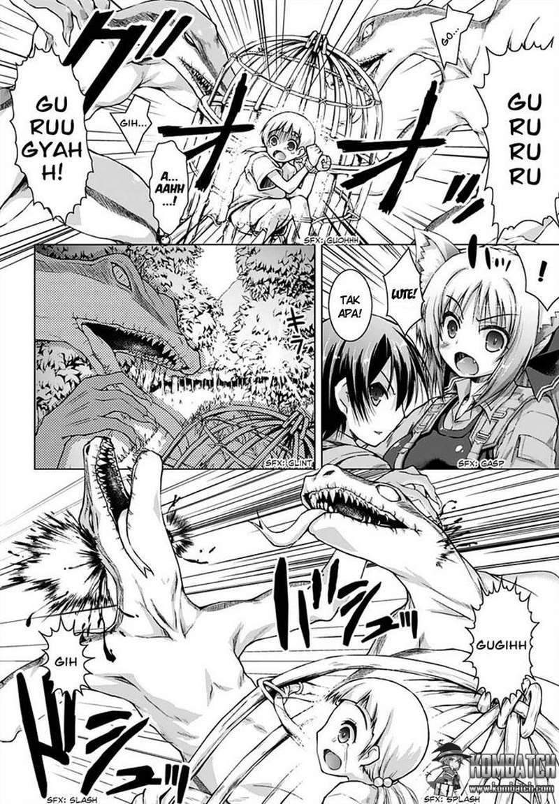 Gunota ga Mahou Sekai ni Tensei Shitara, Gendai Heiki de Guntai Harem o Tsukucchaimashita!? Chapter 1 - halaman 16