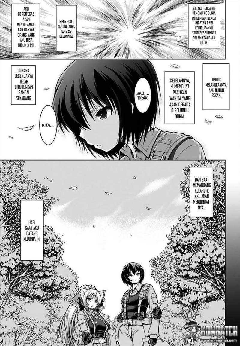 Gunota ga Mahou Sekai ni Tensei Shitara, Gendai Heiki de Guntai Harem o Tsukucchaimashita!? Chapter 1 - halaman 21