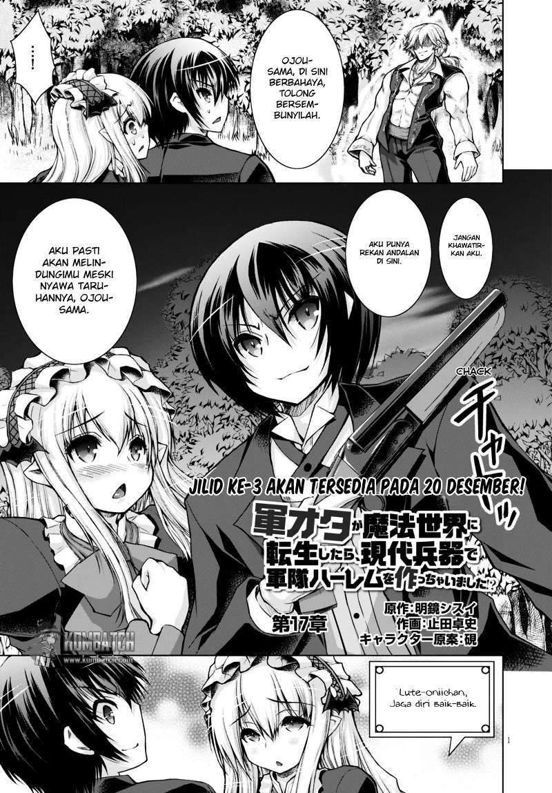 Gunota ga Mahou Sekai ni Tensei Shitara, Gendai Heiki de Guntai Harem o Tsukucchaimashita!? Chapter 17 - halaman 4