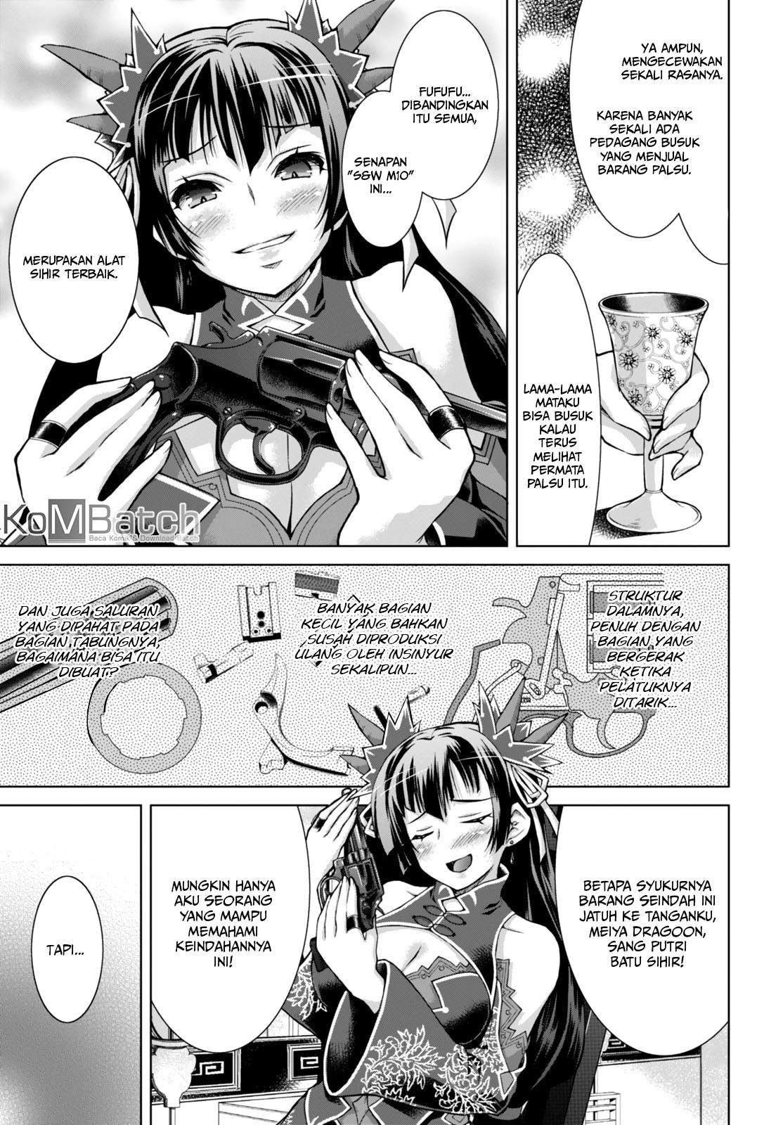 Gunota ga Mahou Sekai ni Tensei Shitara, Gendai Heiki de Guntai Harem o Tsukucchaimashita!? Chapter 19 - halaman 14