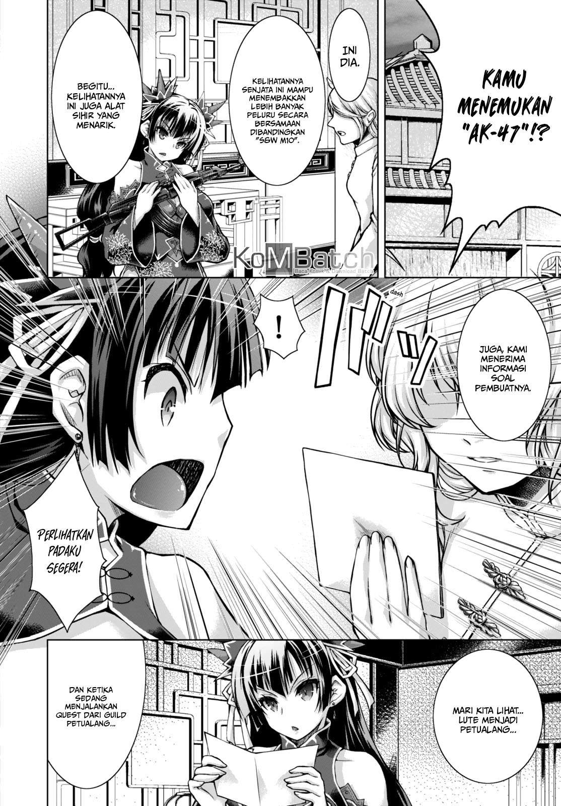 Gunota ga Mahou Sekai ni Tensei Shitara, Gendai Heiki de Guntai Harem o Tsukucchaimashita!? Chapter 19 - halaman 21