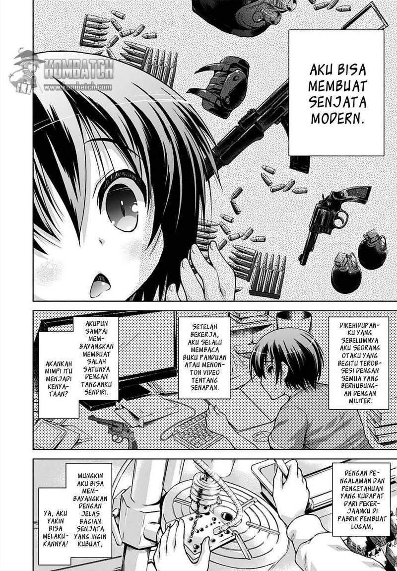Gunota ga Mahou Sekai ni Tensei Shitara, Gendai Heiki de Guntai Harem o Tsukucchaimashita!? Chapter 2 - halaman 6