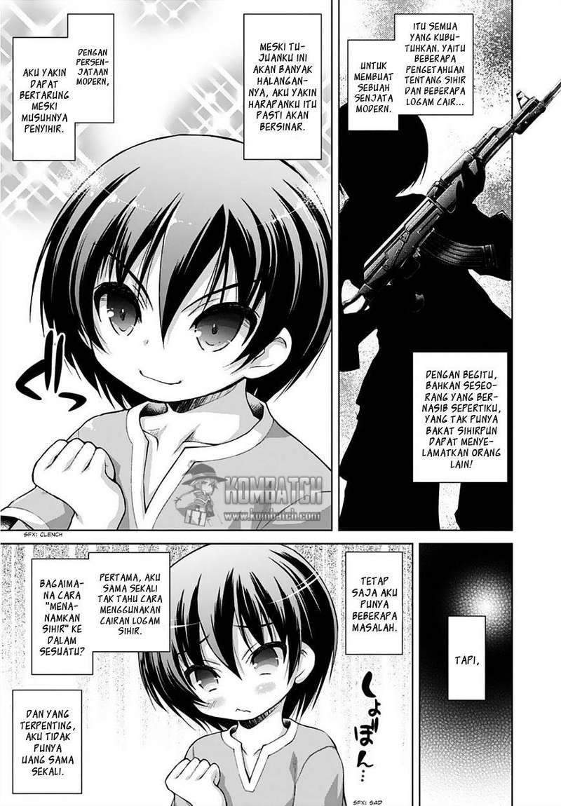 Gunota ga Mahou Sekai ni Tensei Shitara, Gendai Heiki de Guntai Harem o Tsukucchaimashita!? Chapter 2 - halaman 7