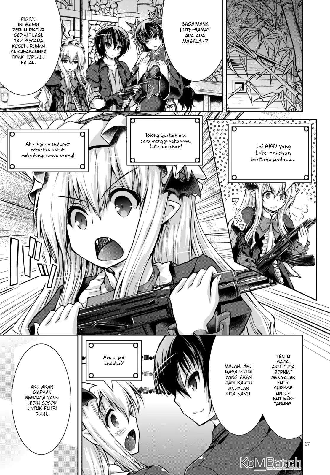 Gunota ga Mahou Sekai ni Tensei Shitara, Gendai Heiki de Guntai Harem o Tsukucchaimashita!? Chapter 20 - halaman 13