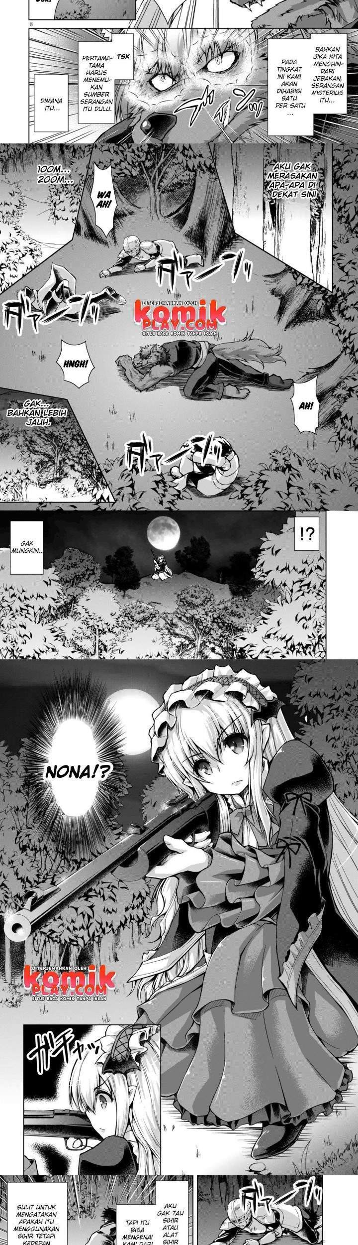 Gunota ga Mahou Sekai ni Tensei Shitara, Gendai Heiki de Guntai Harem o Tsukucchaimashita!? Chapter 23 - halaman 5