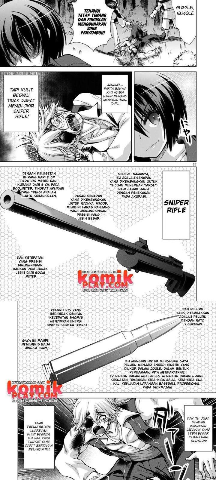 Gunota ga Mahou Sekai ni Tensei Shitara, Gendai Heiki de Guntai Harem o Tsukucchaimashita!? Chapter 23 - halaman 8