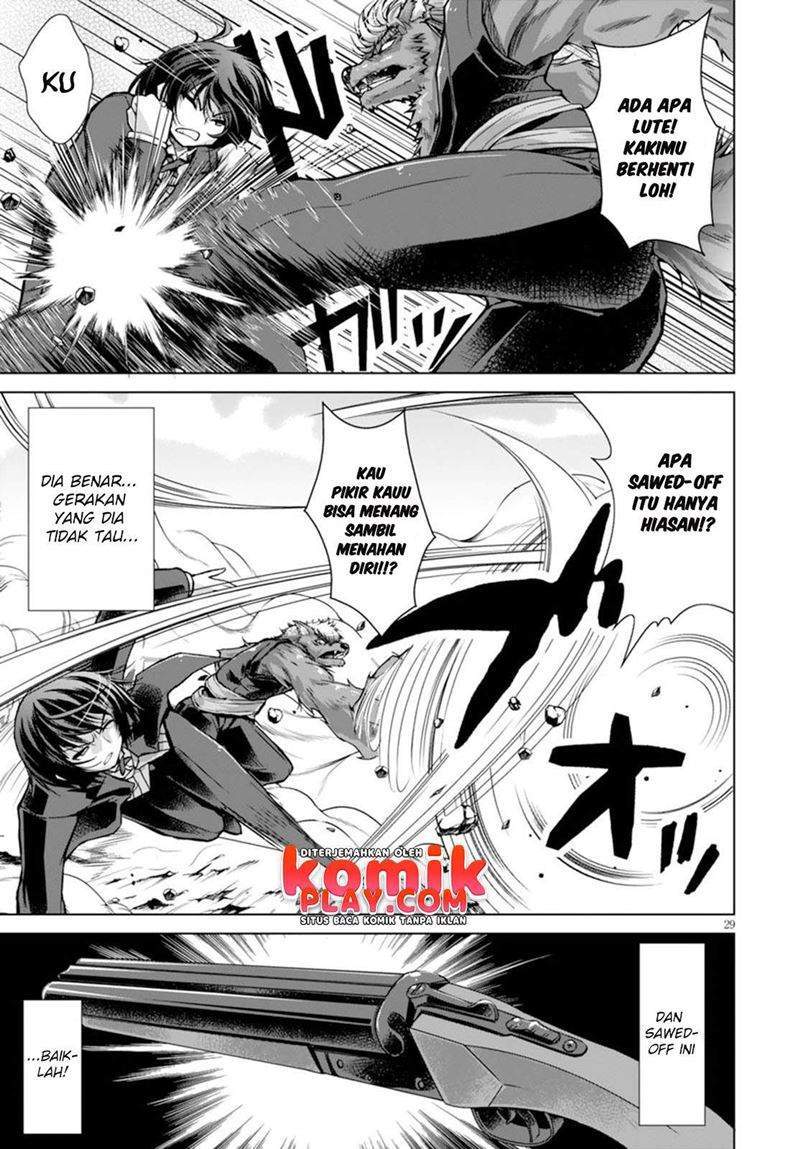 Gunota ga Mahou Sekai ni Tensei Shitara, Gendai Heiki de Guntai Harem o Tsukucchaimashita!? Chapter 25 - halaman 29