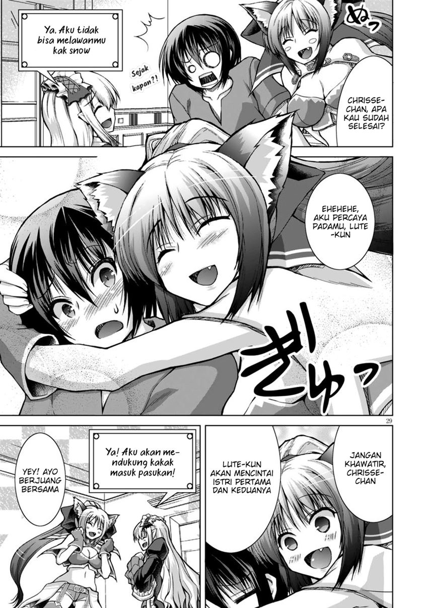 Gunota ga Mahou Sekai ni Tensei Shitara, Gendai Heiki de Guntai Harem o Tsukucchaimashita!? Chapter 26 - halaman 32