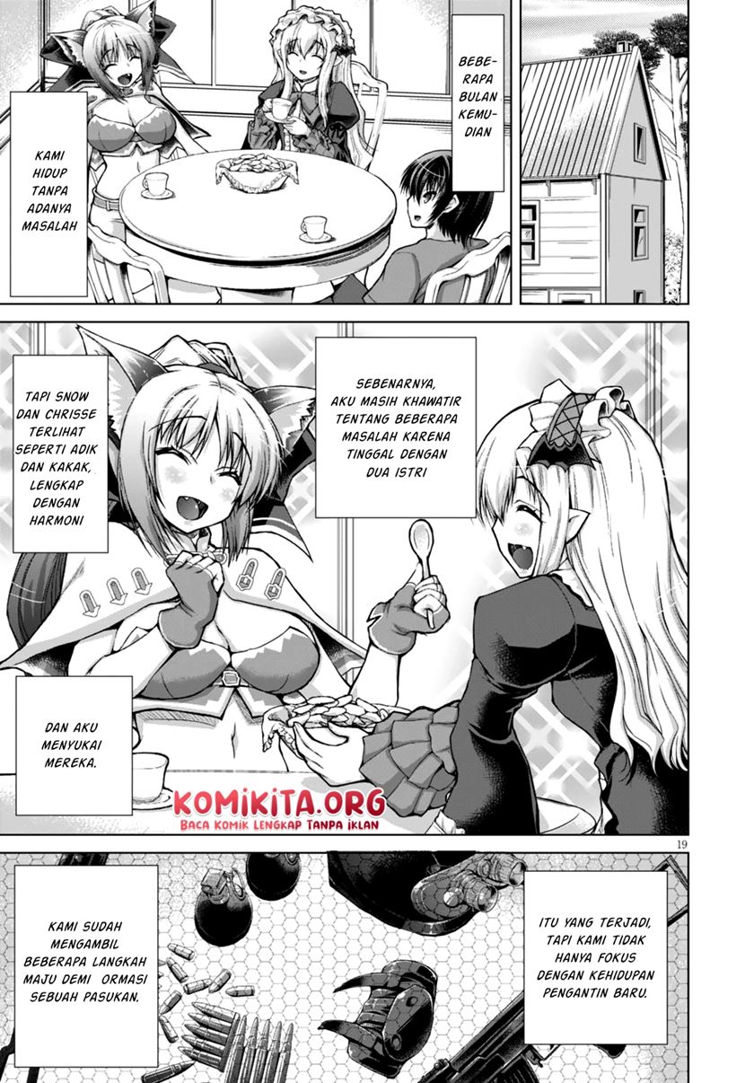 Gunota ga Mahou Sekai ni Tensei Shitara, Gendai Heiki de Guntai Harem o Tsukucchaimashita!? Chapter 27 - halaman 21