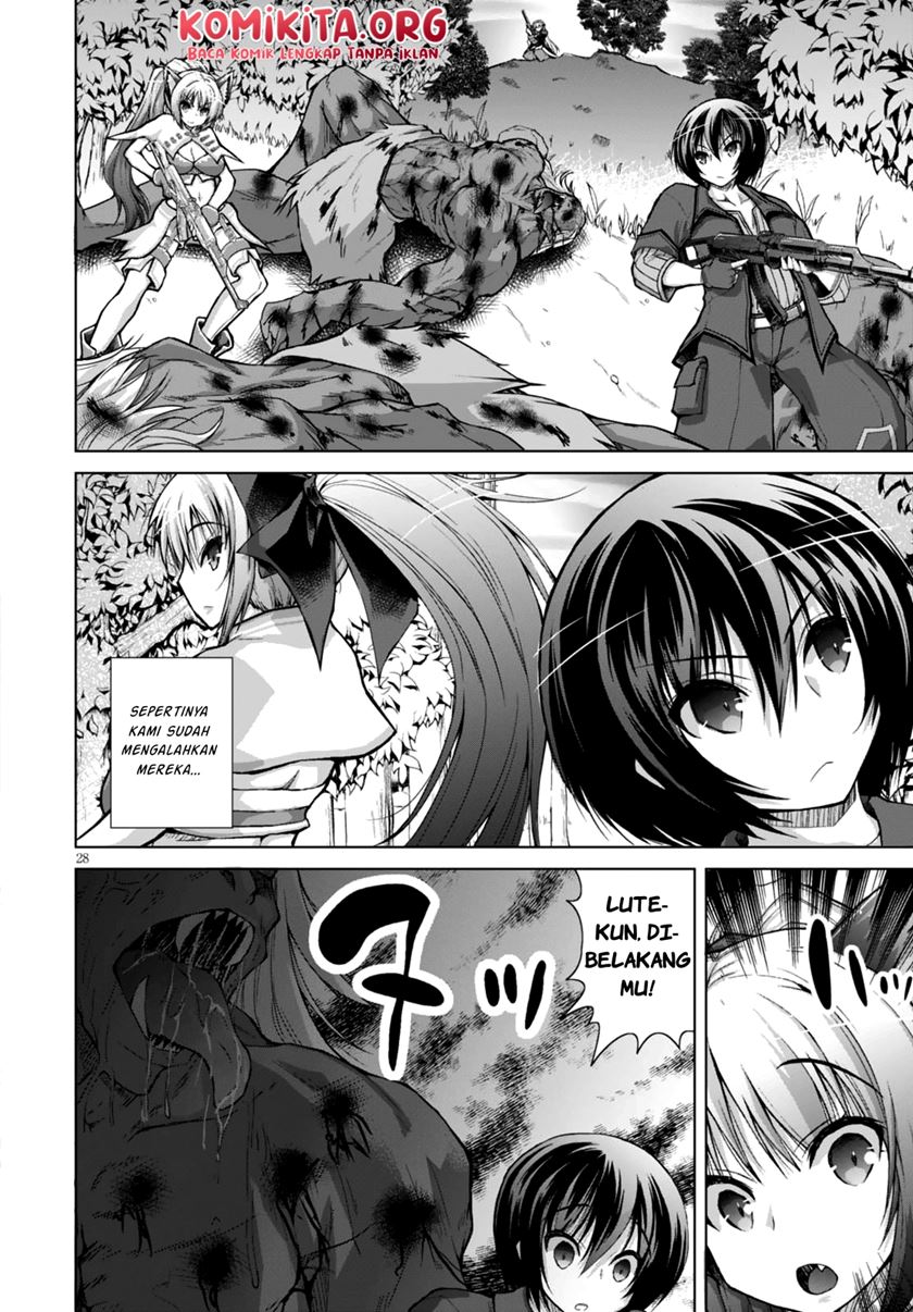 Gunota ga Mahou Sekai ni Tensei Shitara, Gendai Heiki de Guntai Harem o Tsukucchaimashita!? Chapter 27 - halaman 29