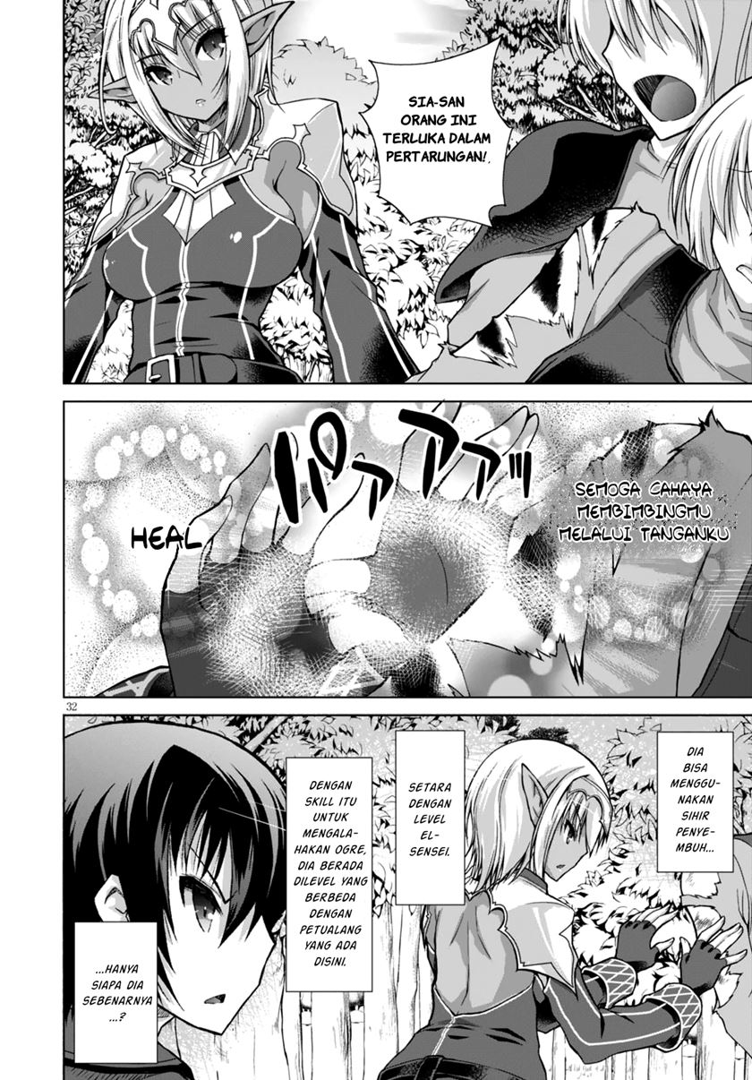 Gunota ga Mahou Sekai ni Tensei Shitara, Gendai Heiki de Guntai Harem o Tsukucchaimashita!? Chapter 27 - halaman 32