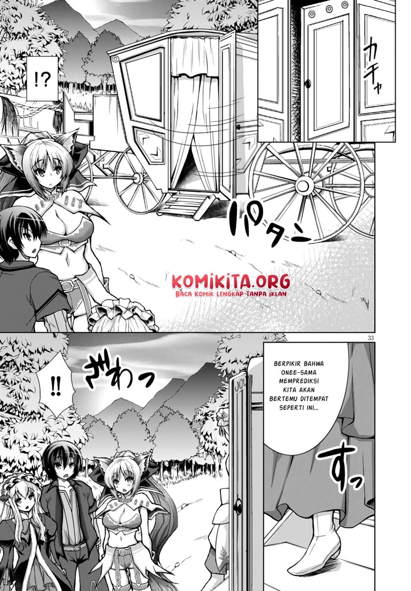Gunota ga Mahou Sekai ni Tensei Shitara, Gendai Heiki de Guntai Harem o Tsukucchaimashita!? Chapter 27 - halaman 33