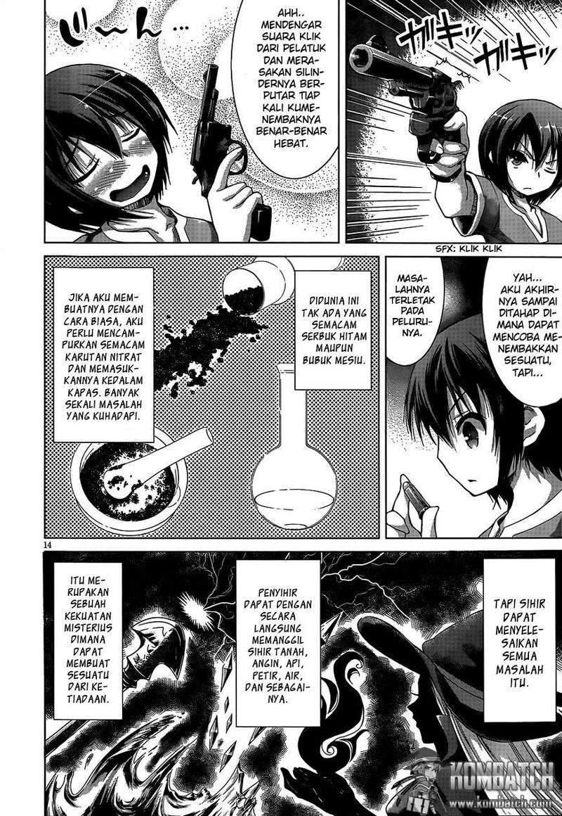 Gunota ga Mahou Sekai ni Tensei Shitara, Gendai Heiki de Guntai Harem o Tsukucchaimashita!? Chapter 4 - halaman 1