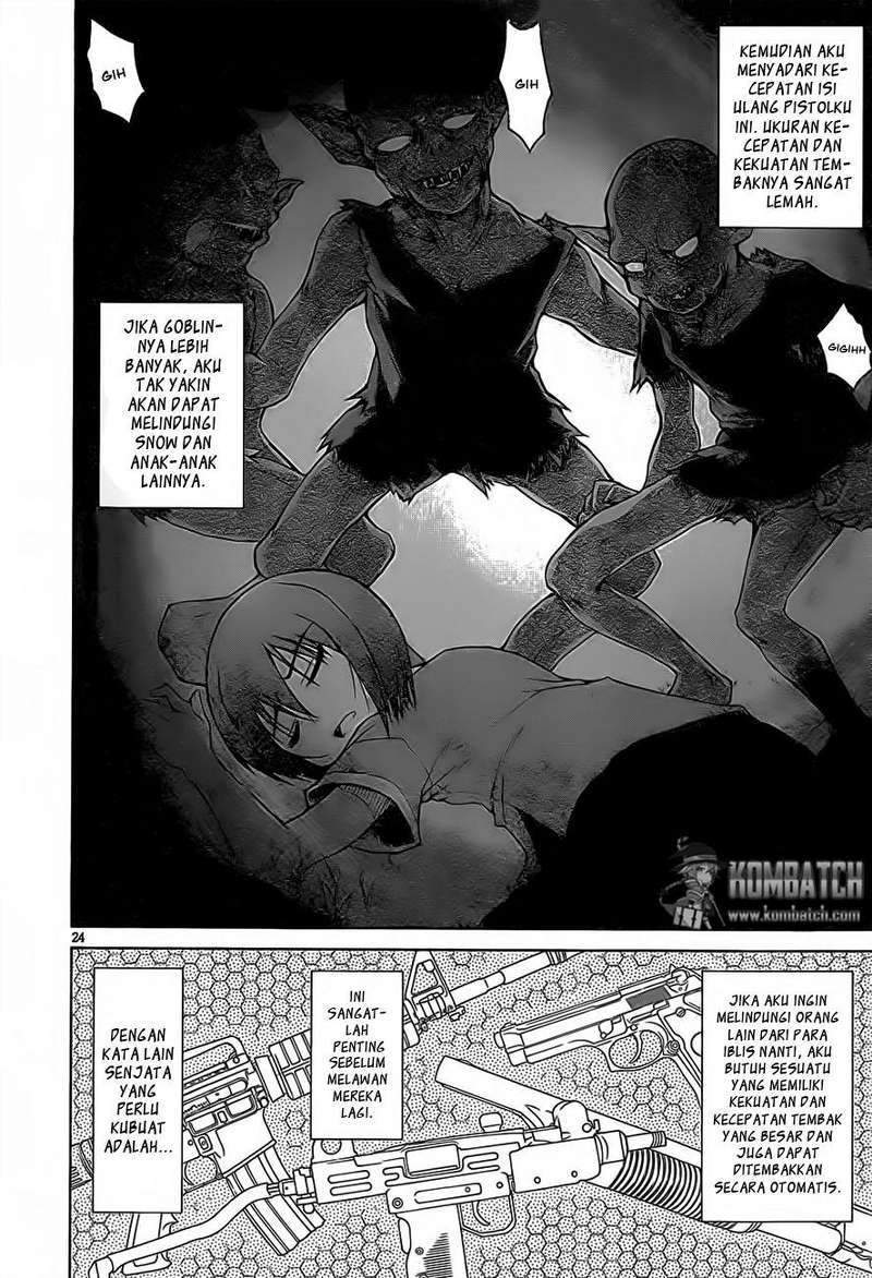 Gunota ga Mahou Sekai ni Tensei Shitara, Gendai Heiki de Guntai Harem o Tsukucchaimashita!? Chapter 5 - halaman 10
