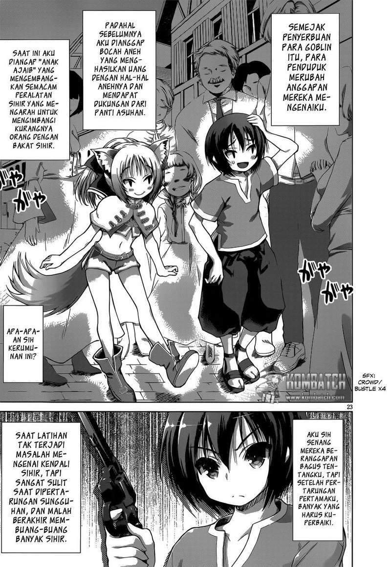 Gunota ga Mahou Sekai ni Tensei Shitara, Gendai Heiki de Guntai Harem o Tsukucchaimashita!? Chapter 5 - halaman 9