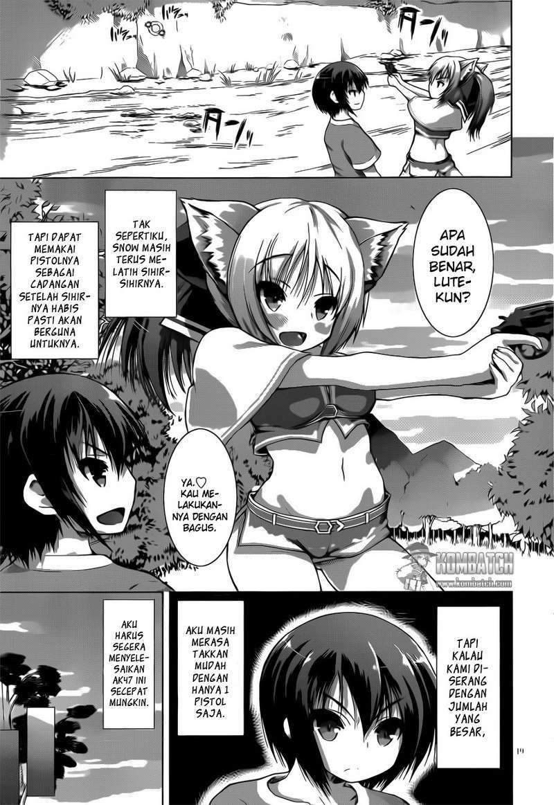 Gunota ga Mahou Sekai ni Tensei Shitara, Gendai Heiki de Guntai Harem o Tsukucchaimashita!? Chapter 6 - halaman 6