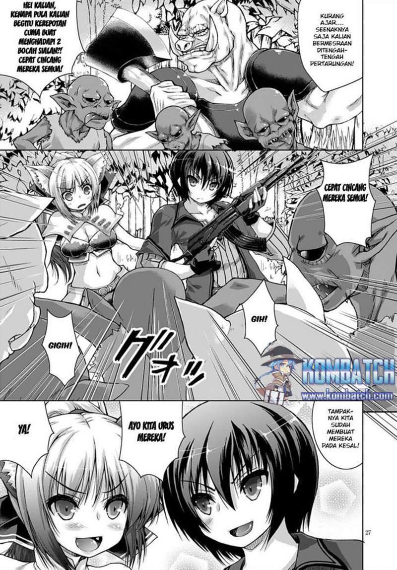 Gunota ga Mahou Sekai ni Tensei Shitara, Gendai Heiki de Guntai Harem o Tsukucchaimashita!? Chapter 8 - halaman 10