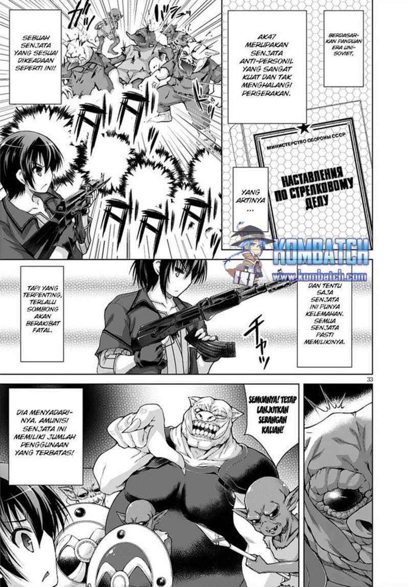 Gunota ga Mahou Sekai ni Tensei Shitara, Gendai Heiki de Guntai Harem o Tsukucchaimashita!? Chapter 8 - halaman 15