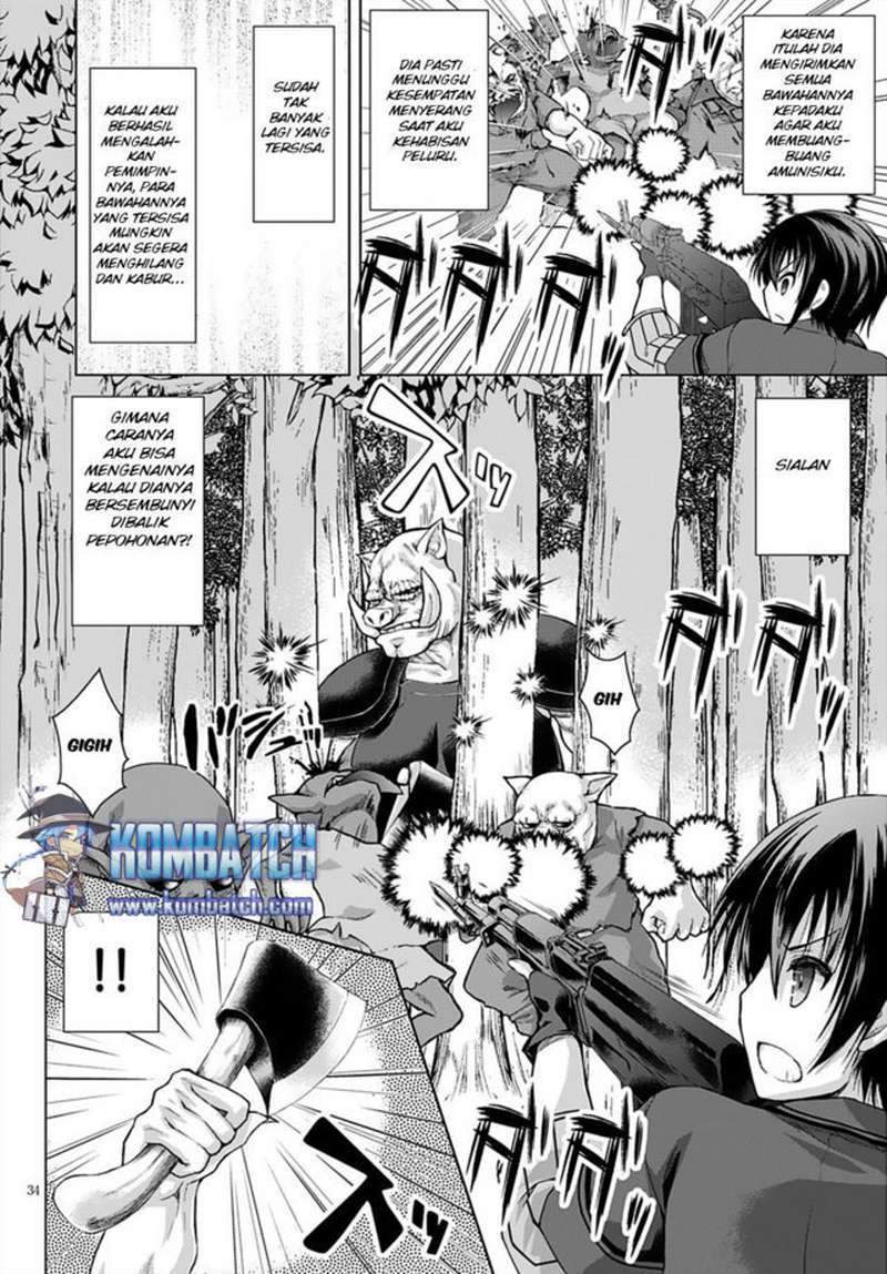 Gunota ga Mahou Sekai ni Tensei Shitara, Gendai Heiki de Guntai Harem o Tsukucchaimashita!? Chapter 8 - halaman 16