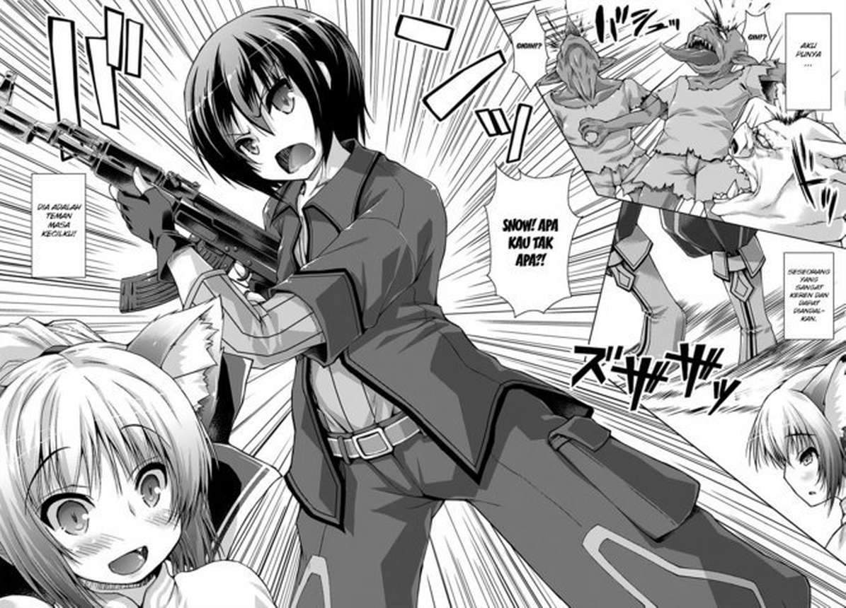 Gunota ga Mahou Sekai ni Tensei Shitara, Gendai Heiki de Guntai Harem o Tsukucchaimashita!? Chapter 8 - halaman 2