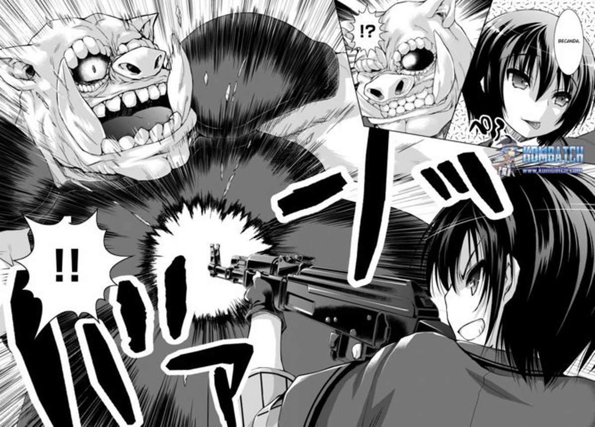 Gunota ga Mahou Sekai ni Tensei Shitara, Gendai Heiki de Guntai Harem o Tsukucchaimashita!? Chapter 9 - halaman 1