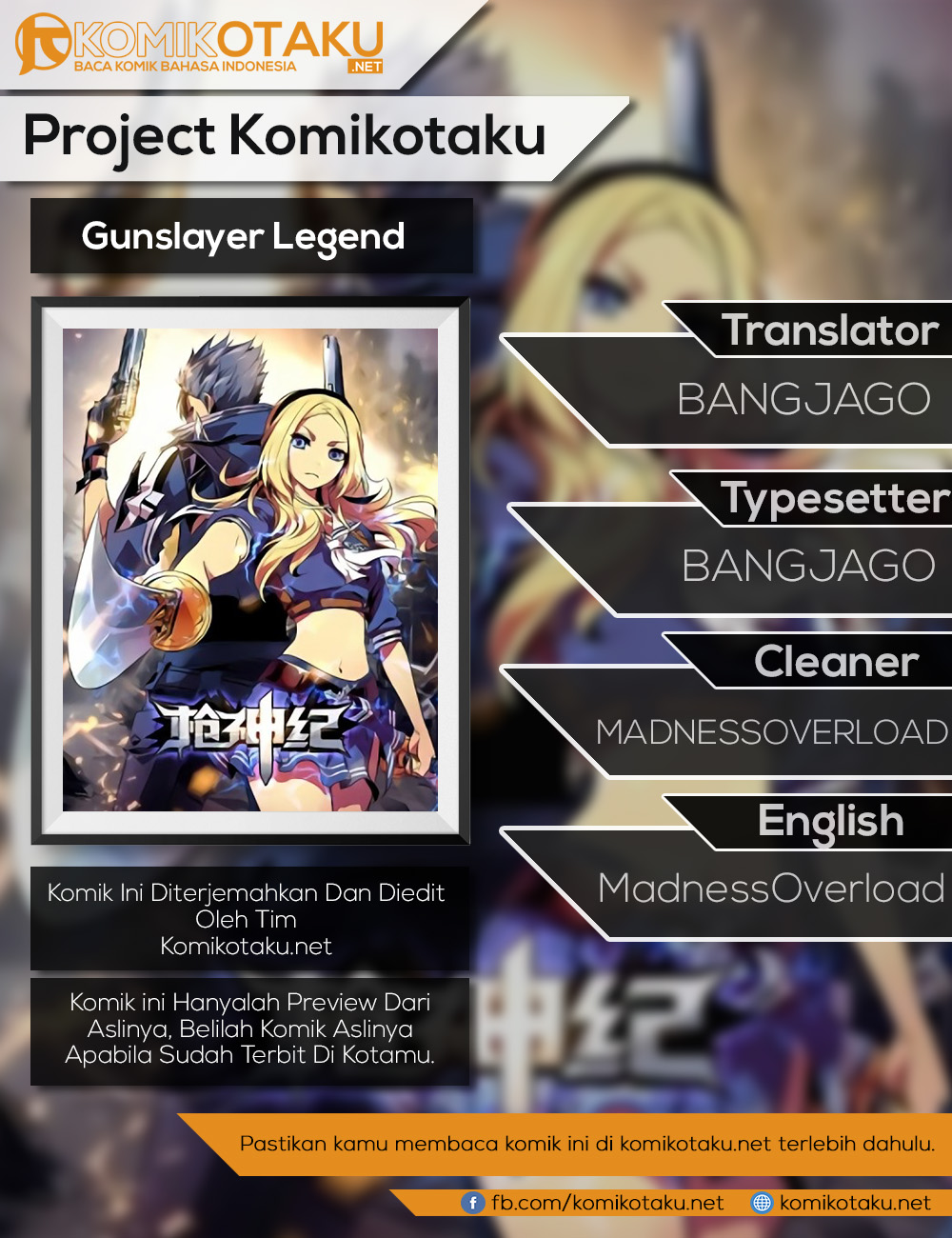 Gunslayer Legend Chapter 2 - halaman 1