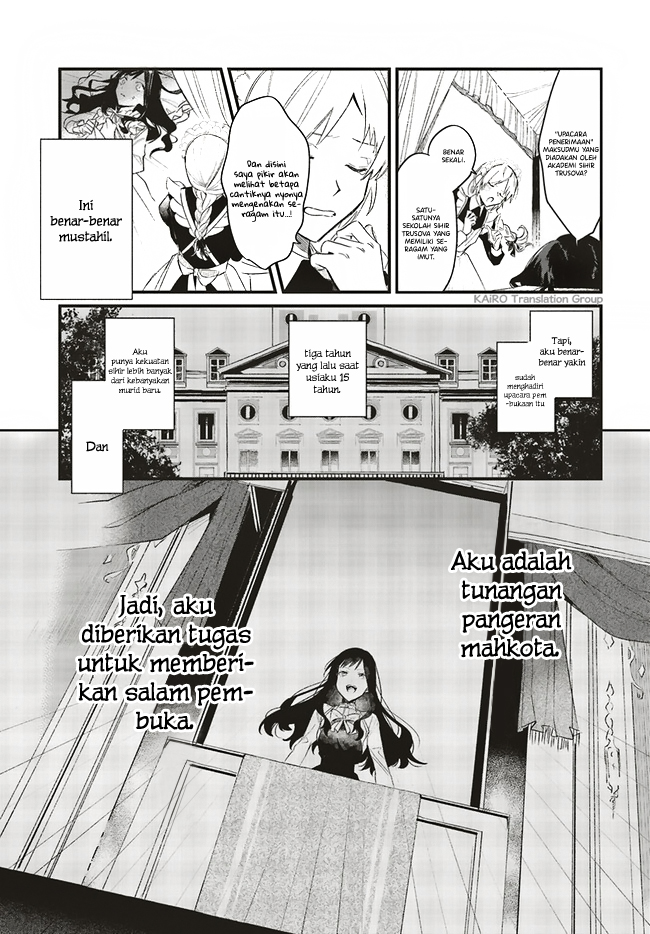 Gyakkou shita Akuyaku Reijou wa, Nazeka Maryoku wo Ushinatta node Shinsou no Reijou ni Narimasu Chapter 1.1 - halaman 9