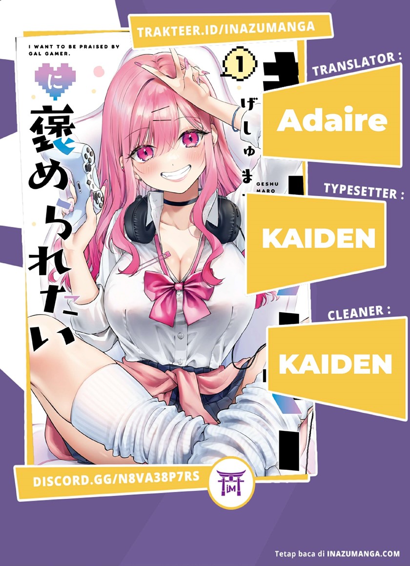 Gyaru Gamer Homeraretai Chapter 10 - halaman 1