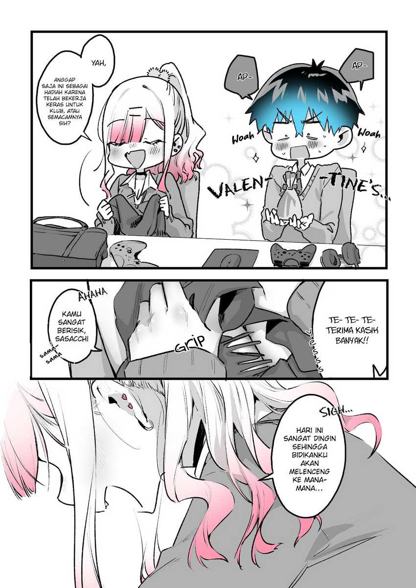 Gyaru Gamer Homeraretai Chapter 35.1 - halaman 3