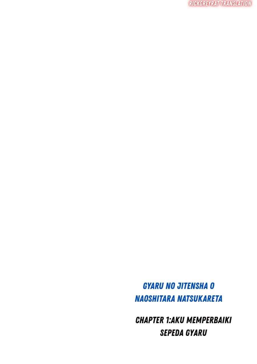 Gyaru no Jitensha o Naoshitara Natsukareta Chapter 1 - halaman 6