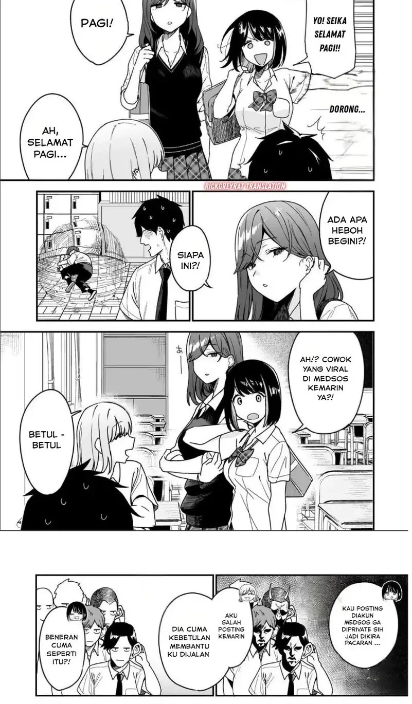 Gyaru no Jitensha o Naoshitara Natsukareta Chapter 2.1 - halaman 4