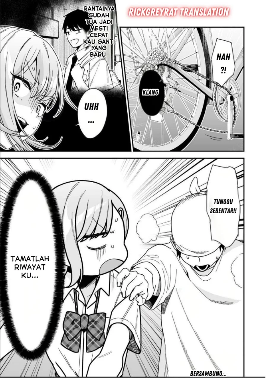 Gyaru no Jitensha o Naoshitara Natsukareta Chapter 2.2 - halaman 15