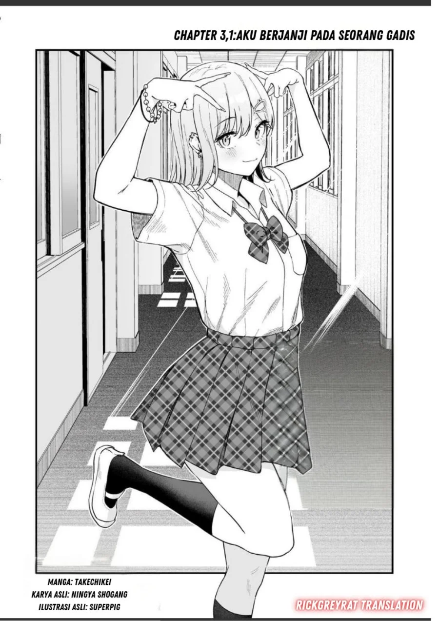 Gyaru no Jitensha o Naoshitara Natsukareta Chapter 3.1 - halaman 3