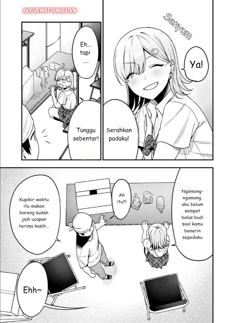 Gyaru no Jitensha o Naoshitara Natsukareta Chapter 3.2 - halaman 6