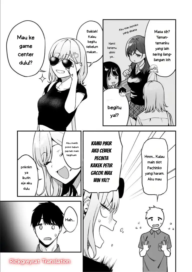 Gyaru no Jitensha o Naoshitara Natsukareta Chapter 4.1 - halaman 8