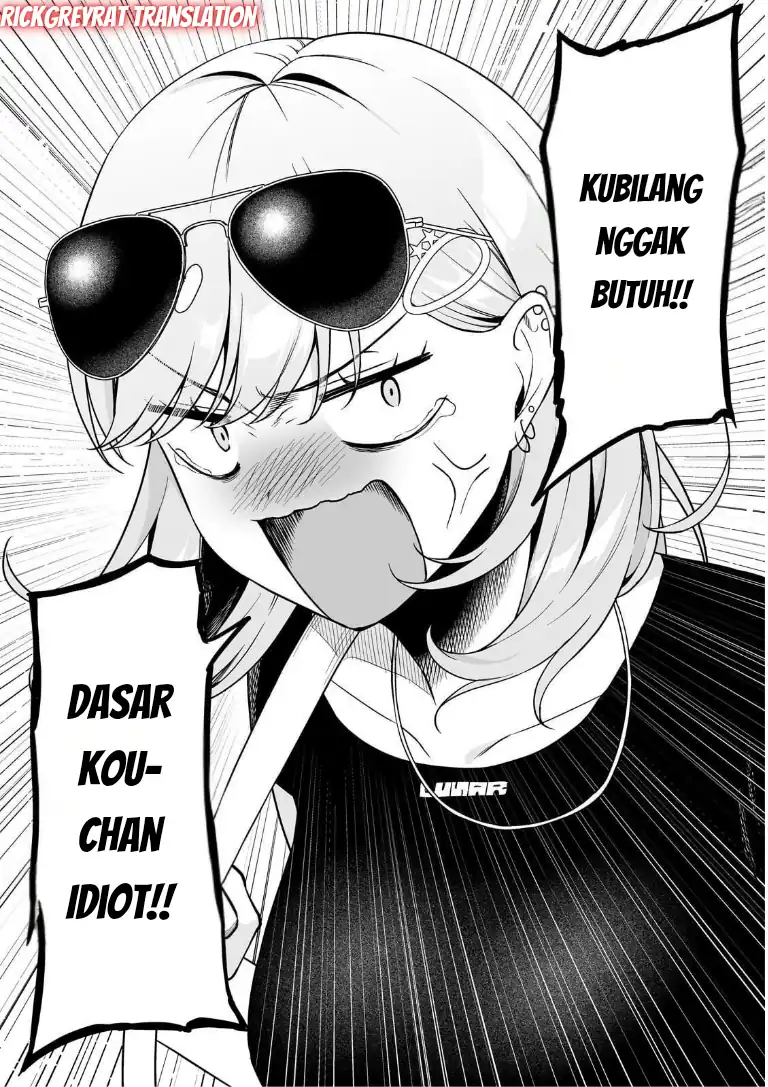 Gyaru no Jitensha o Naoshitara Natsukareta Chapter 4.2 - halaman 12