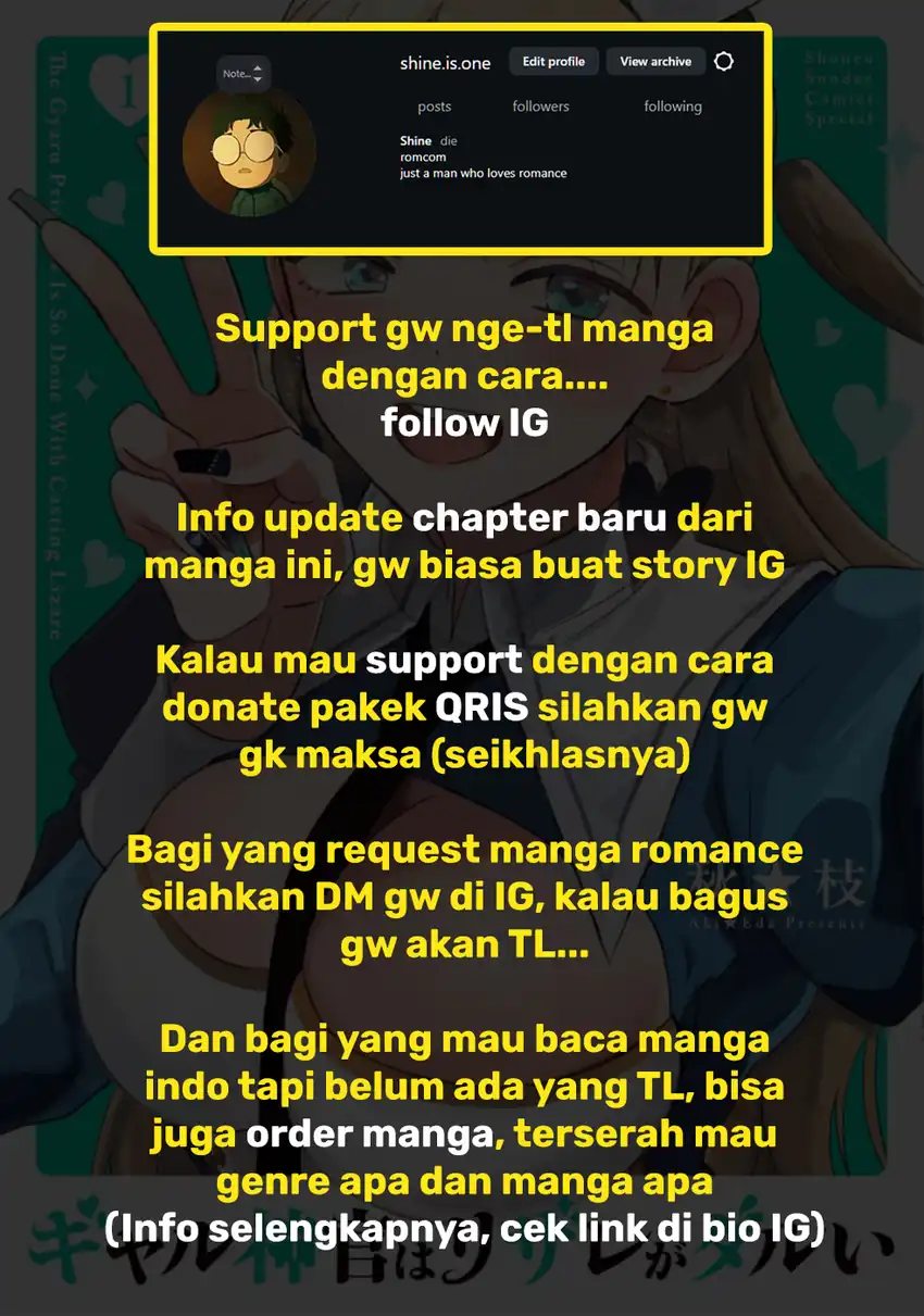 Gyaru Shinkan wa Rizare ga Darui Chapter 17 - halaman 10