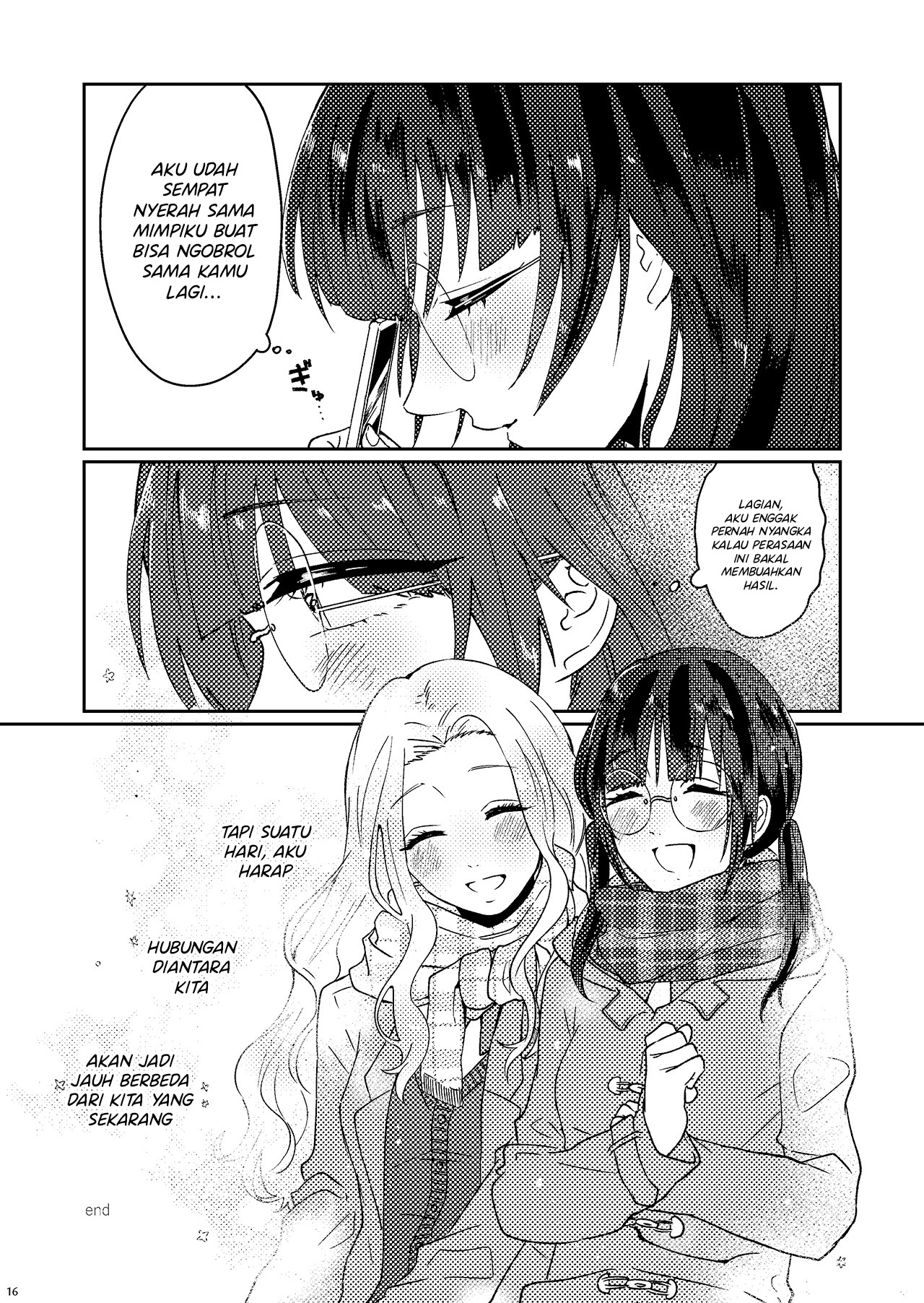 Gyaru x Class President Yuri Chapter 0 - halaman 15