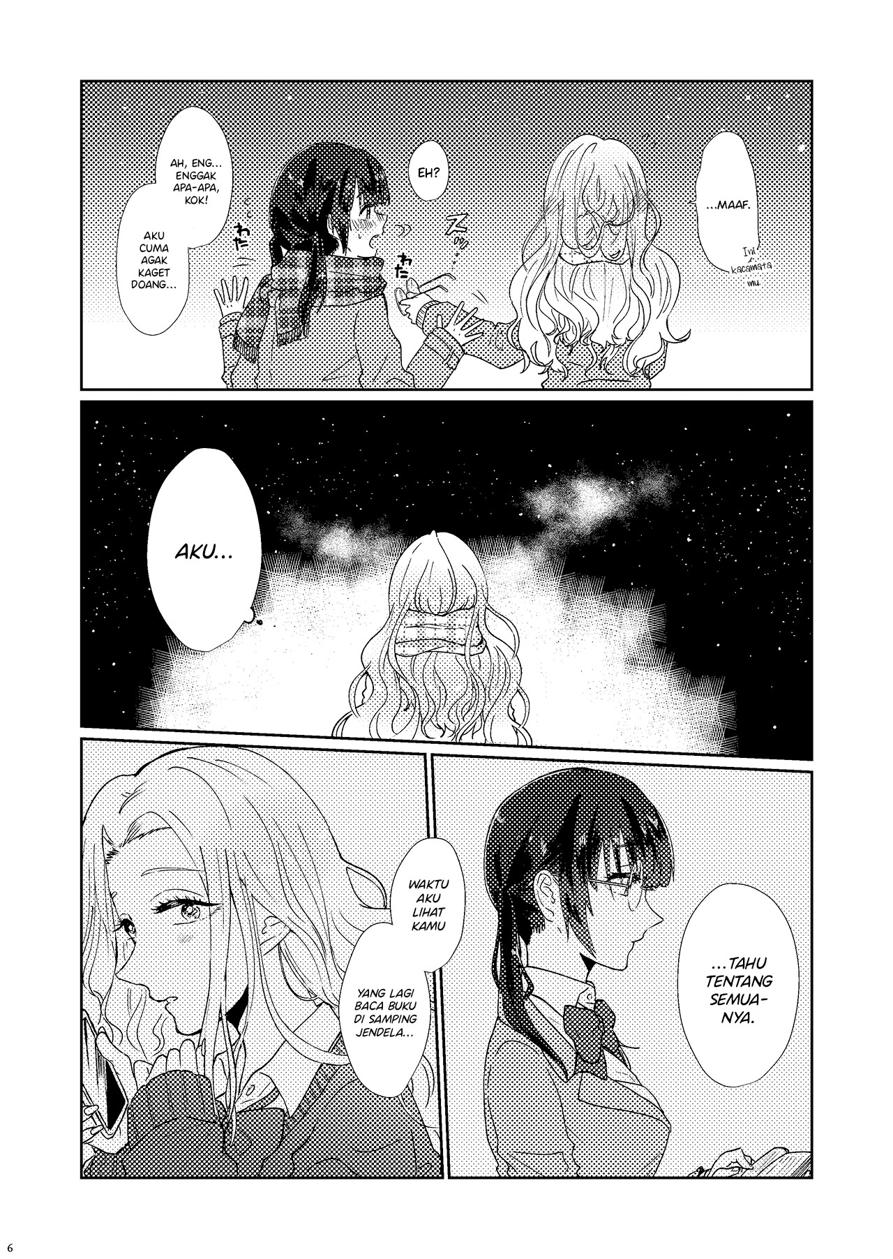 Gyaru x Class President Yuri Chapter 0 - halaman 5