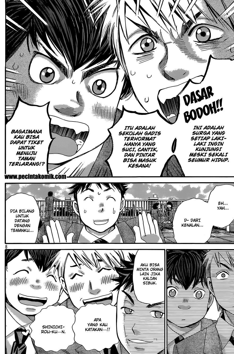 Hachi Ichi Chapter 21 - halaman 9
